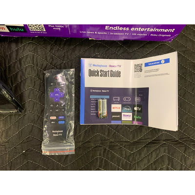 Westinghouse Roku TV 32 Inch Edgeless High Defintion Smart Television Black