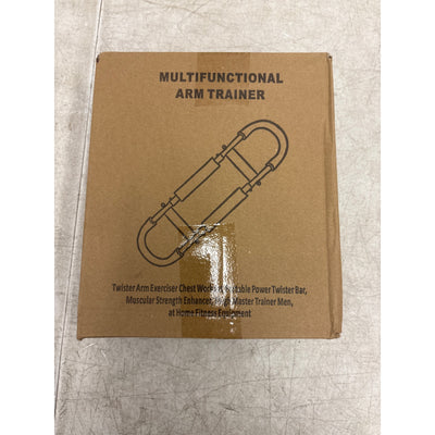 Multi-Functional Arm & Chest Trainer Resistance Muscle Toner & Builder, U-Spring