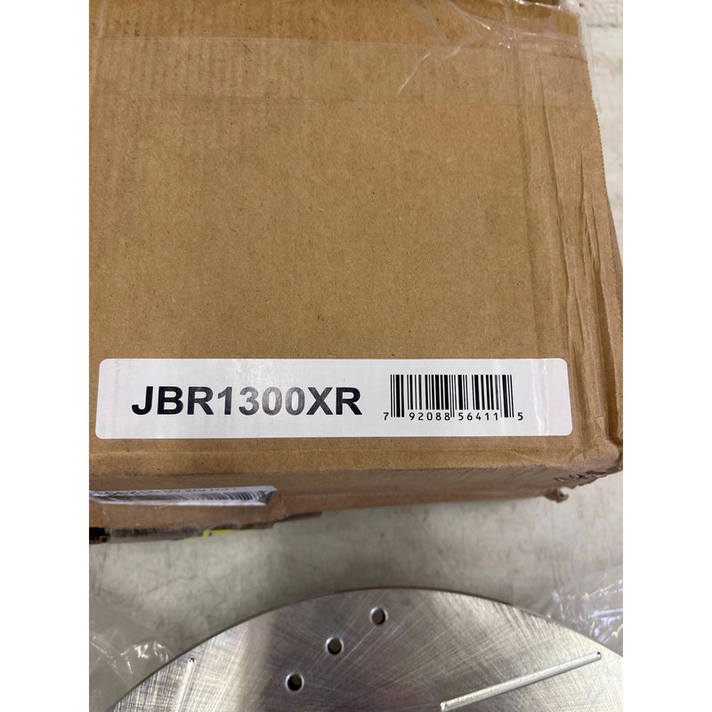 SET-OF-2 Power Stop Brake Rotors, Front Wheel, Drilled And Slotted, JBR1300XR