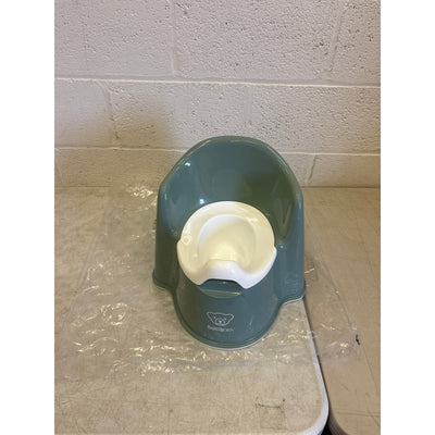 BabyBjörn Potty Chair, Potty Training, Toddler, Baby Bathroom Deep green/White