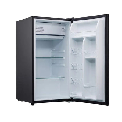 Whirlpool 3.3cu ft Mini Refrigerator Reversible Door Adjustable Thermostat Black