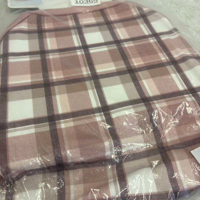 Koolaburra UGG Pet Jayla 1-Piece Pajama Dog Jacket 20-21" Collar Pink Plaid XL