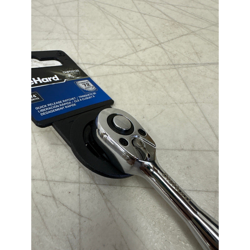 DieHard 1/4" Drive Quick Release Ratchet 72 Tooth 5" Length Hand Tool - DHP55132