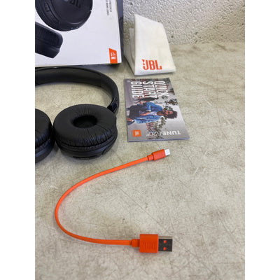 JBL Tune Wireless on-ear headphones - Black, Bluetooth Hands Free Call, 520BT