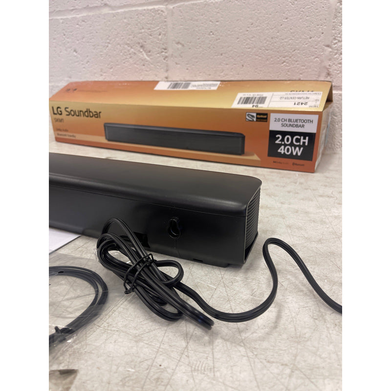 LG 2.0 ch. Soundbar with Bluetooth Streaming, Dolby Audio 40W - SKM1 NO REMOTE