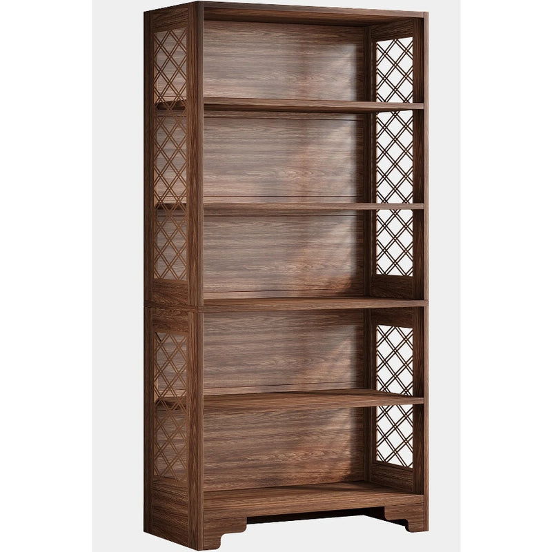 Tribesigns 70.8" Freestanding Bookshelf 6-Tier Bookcase Storage Shelves Brown