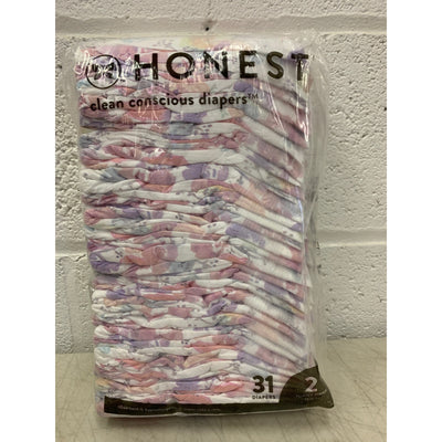 Pack of 217 The Honest Company Clean Conscious Diapers Plant-Based, Size 2