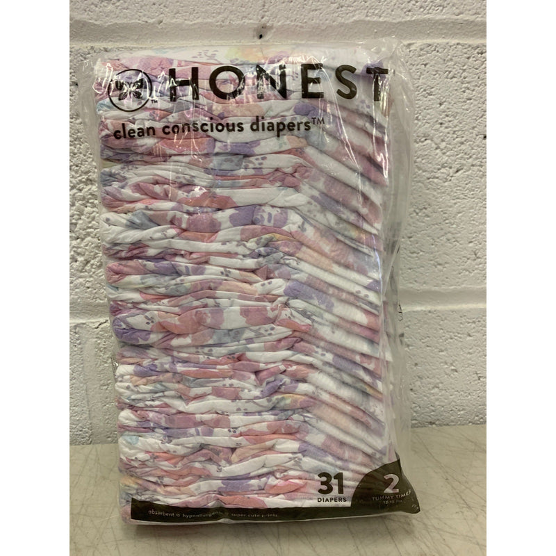 Pack of 217 The Honest Company Clean Conscious Diapers Plant-Based, Size 2