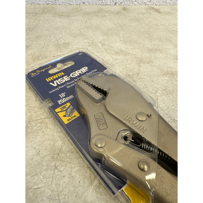 Irwin 10" Straight Jaw Locking Pliers High Grade Alloy Steel, Hand Tools - 102L3