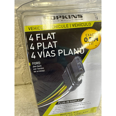 Hopkins 40125, FORD Towing Wiring Kit, 4 Flat, Automotive 97-96 F150 F250 F350