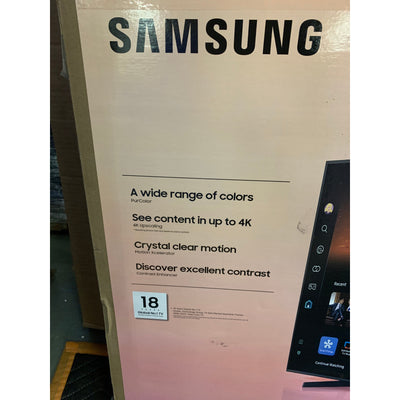 Samsung Smart LED TV 43" Class 4K 2160p Streaming Television UN43DU7200D