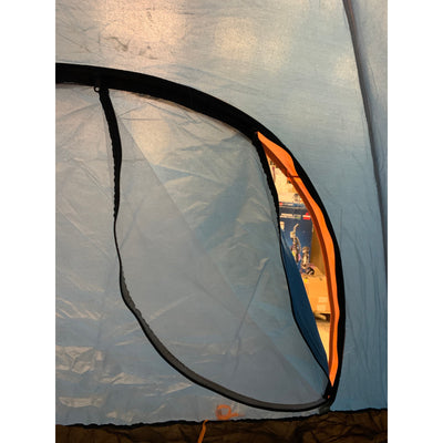 Fangxing Outdoor POP UP TENT ORANGE AND BLUE 5.5' W x 5.5' L x 4'H