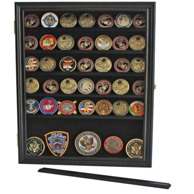 DisplayGifts Display Stand Rack 98% UV Protection Compatible w Coins Medals etc.