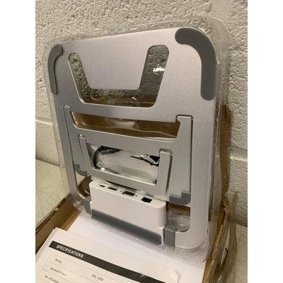 FLEXISPOT Portable Laptop Stand Docking Station w HDMI, USB and SD Ports TD1S-US