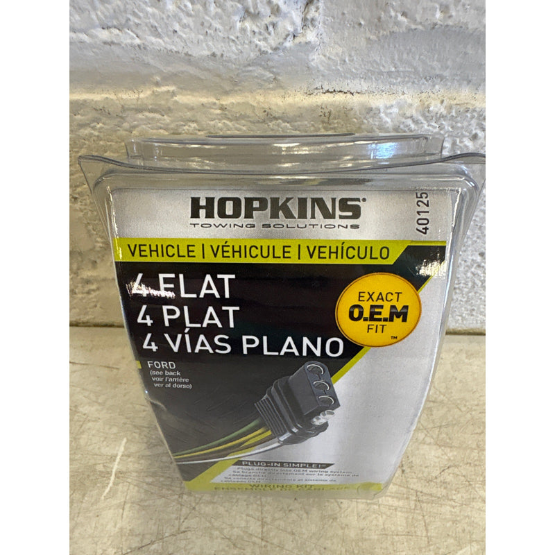 Hopkins 40125, FORD Towing Wiring Kit, 4 Flat, Automotive 97-96 F150 F250 F350