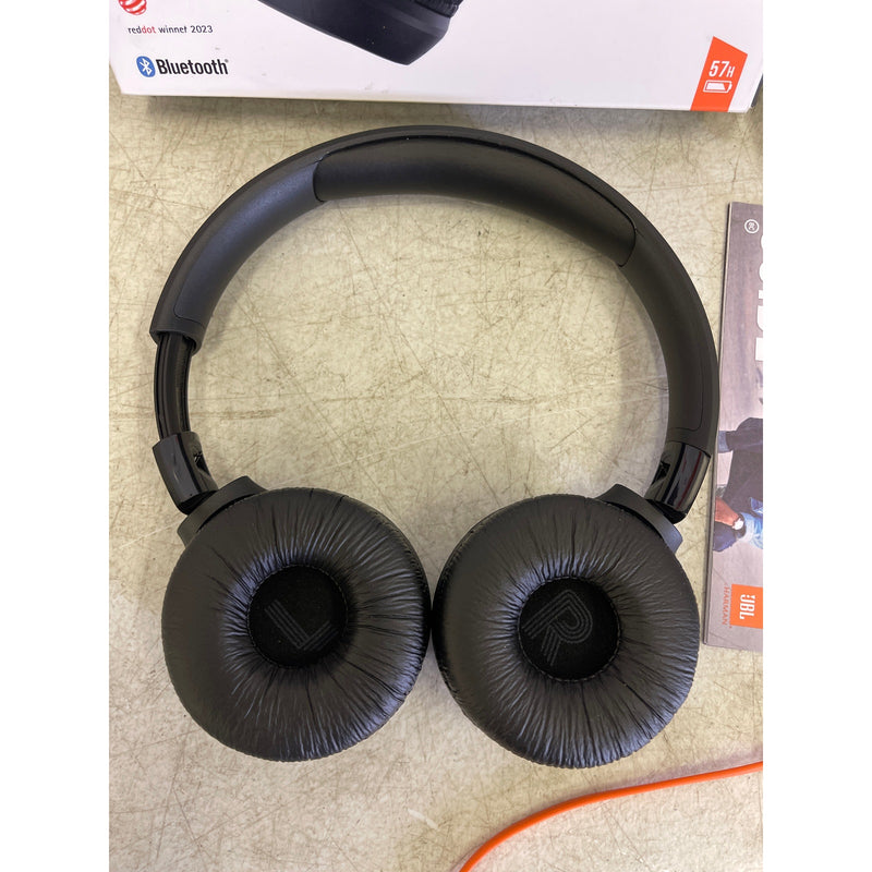 JBL Tune Wireless on-ear headphones - Black, Bluetooth Hands Free Call, 520BT