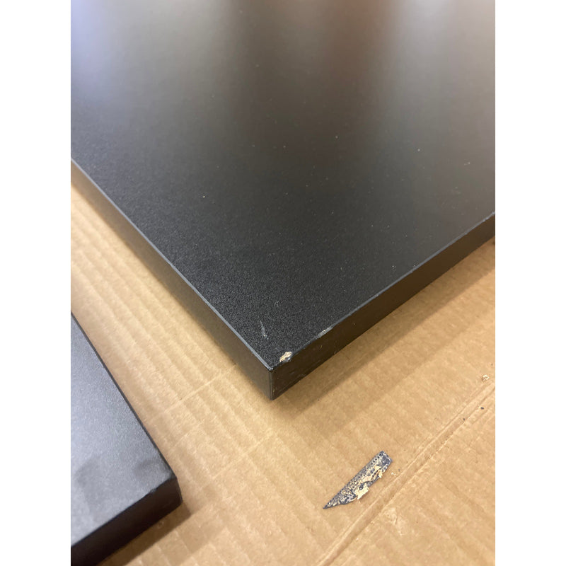 Flexispot L-shaped Desk Top Only No Frame 2-Piece Black 71" x 48" SEE DETAILS