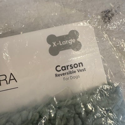 Koolaburra by UGG Pet Carson Reversible Dog Vest - 20-21" Collar, Green - XL