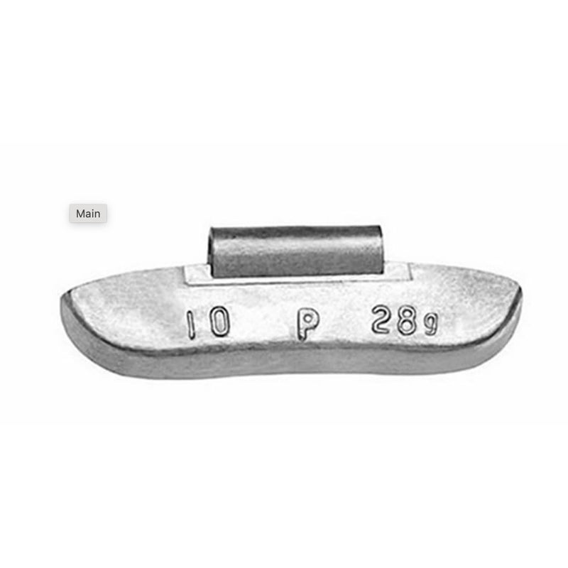 (50 pcs) Perfect Equipment MC175: Lead Uncoated MC Series Wheel Weight 1.75 Oz