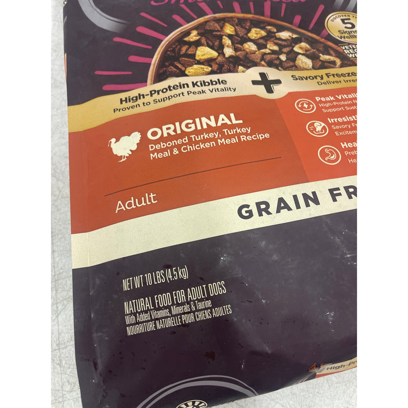 Wellness CORE+ Dry Dog Food Freeze Dried Pieces, Small Breed, Grain Free 10 lbs