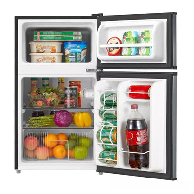 DENTED Midea 3.1 cu ft Compact Freestanding Refrigerator, Freezer, Temp Control