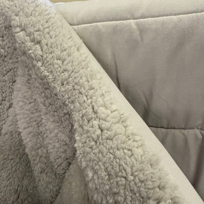 Koolaburra by UGG Queen Comforter Set, 2 Pillow Shams, Dual Sided, Beige