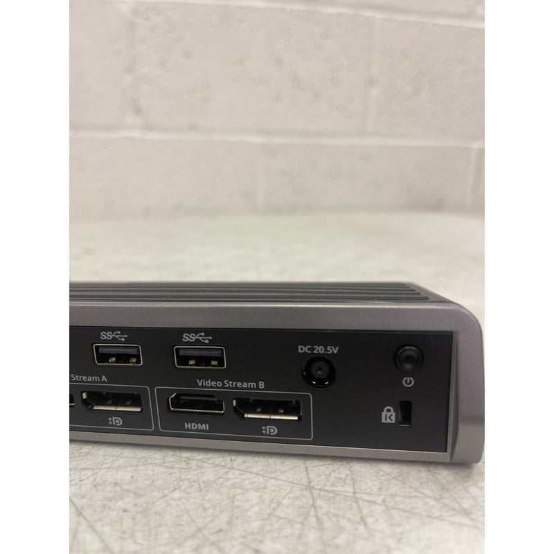 Estación de acoplamiento universal para portátil Targus USB-C con doble vídeo 4K y carga de audio USB