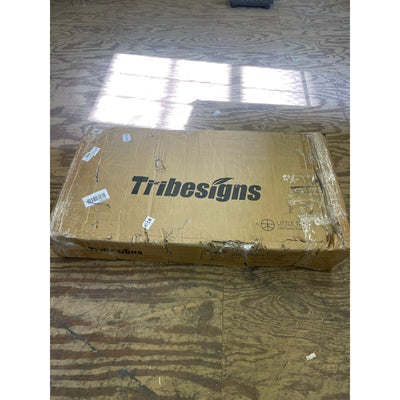 Tribesigns 94" 2 Person Office Desk w Privacy Panel Long Double Computer Desk