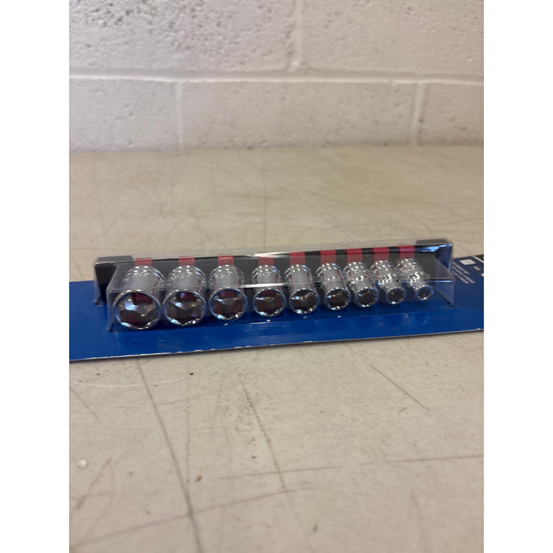 DieHard 3/8" Drive 6-Point Socket Set, SAE, 9-Piece, Hand Tools - DHP55246
