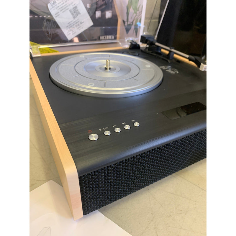 Victrola Eastwood 3-Speed Bluetooth Turntable Built-in Speakers and Dust Cover