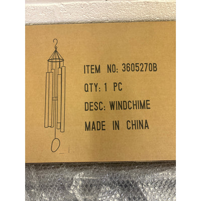 Taman 66" Wind Chime Outside Deep Tone Memorial Sympathy with 6 Tuned Tubes