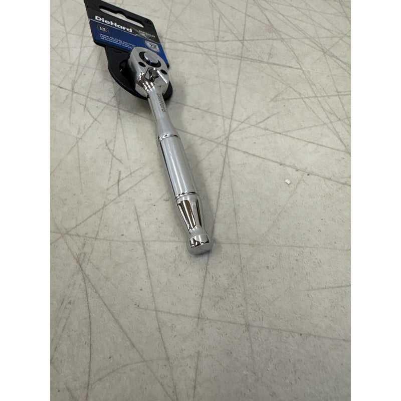 DieHard 1/4" Drive Quick Release Ratchet 72 Tooth 5" Length Hand Tool - DHP55132