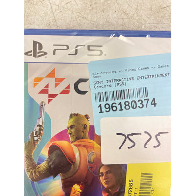 PlayStation PS5 Concord, Rated T, Action & Adventure, Shooting, Online Play