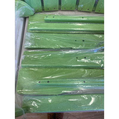 DAILYLIFE Folding Adirondack Chair, HDPE Patio Outdoor Chair Lime