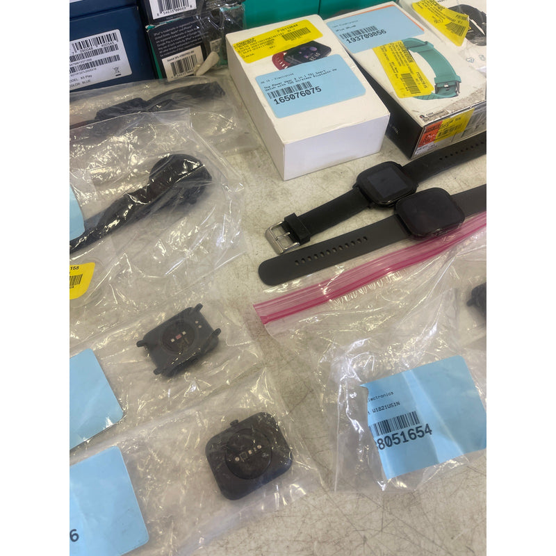 Mix-of-32 Smart Watches, Mixed Condition, Amazfit, 3Plus, Xplora, Willful, Yamay