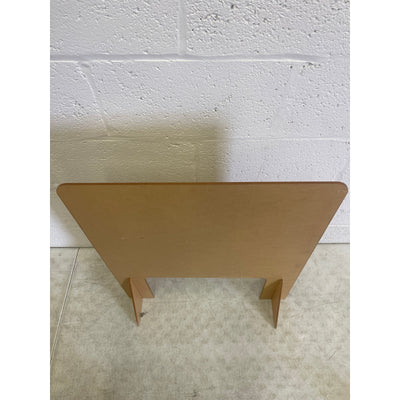 Plexiglass Protective Shield 26" x 22" x 1/4" Thick w 8" Stand Base