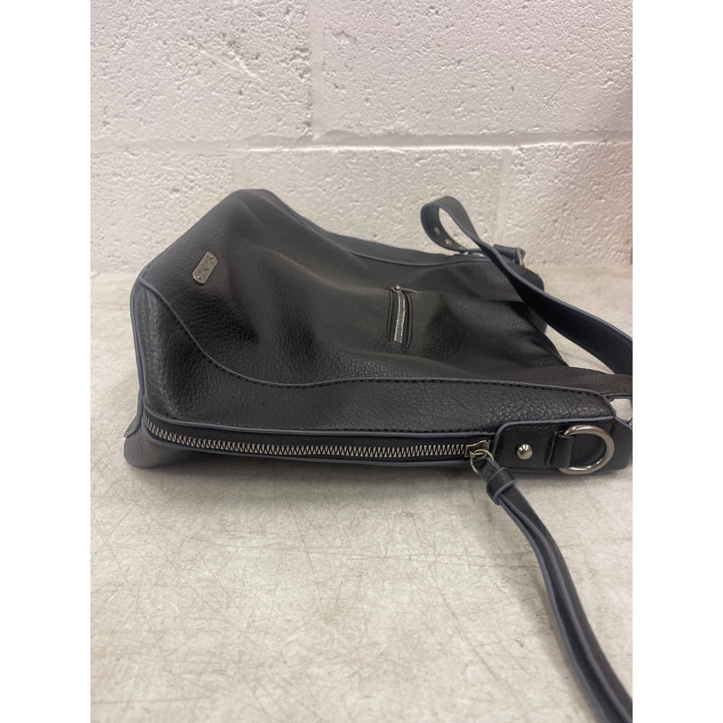 Montana West Tote Bag Leather Handbags for Women Top Handle - Black