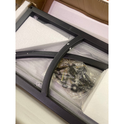 Tribesigns 2-Tier Console Table 70.8" Sofa Table Hallway Table, Open Shelf, Gray