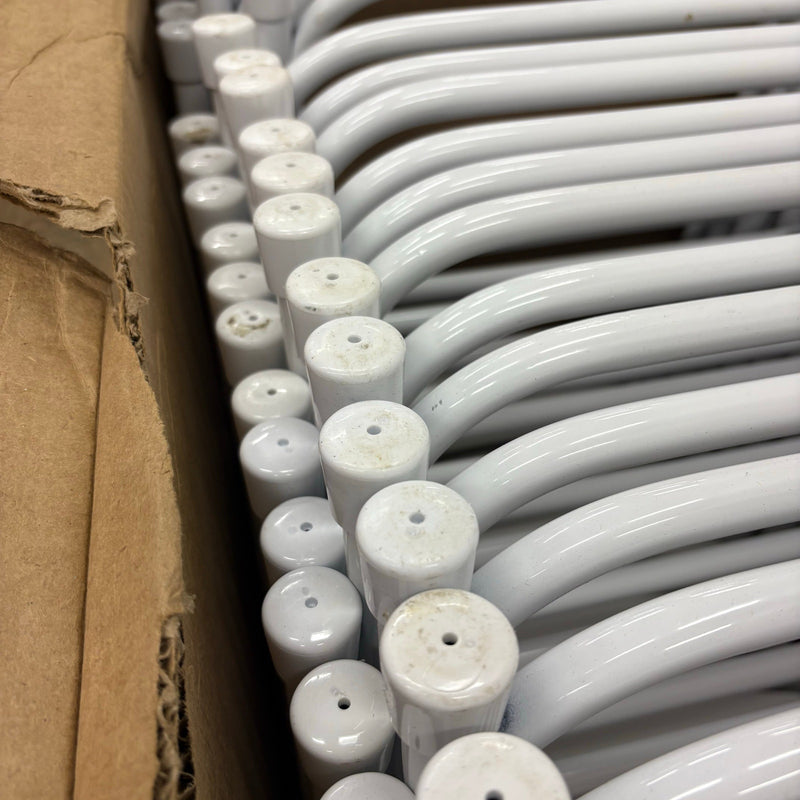 20-Pack Foldable Plastic Chair Folding & Stackable 350 lbs Capacity Steel Frame