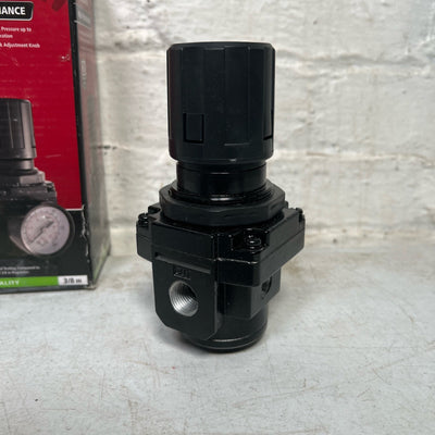 Husky 3/8 in. High Performance Air Regulator, 0-150 PSI, MISSING GAUGE