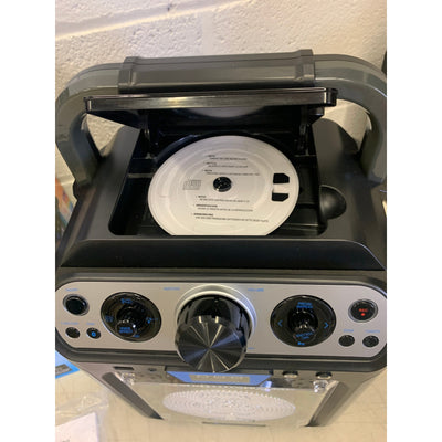 Singing Machine Groove Cube Hype Bluetooth,  Karaoke Machine Speaker & Mic