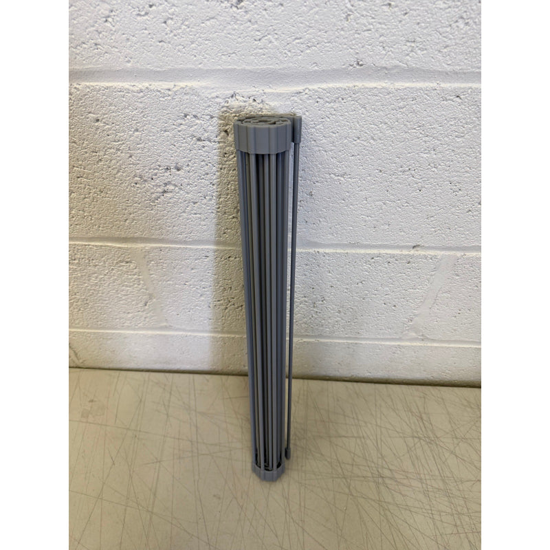 HMDCCER Over Sink Dish Drying Rack, Foldable, Silicone, Dishwasher Safe - Grey