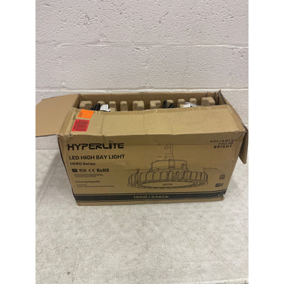 4-PACK Hyperlite LED High Bay Light - Black Hero Series, 21750lumens AC 120-277V