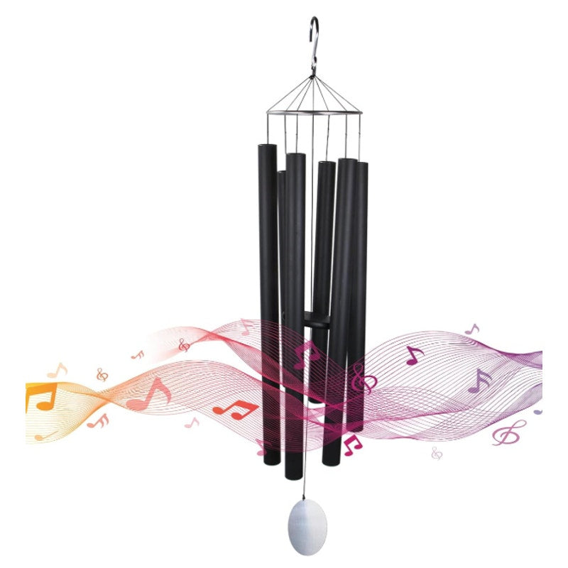 Taman 66" Wind Chime Outside Deep Tone Memorial Sympathy with 6 Tuned Tubes