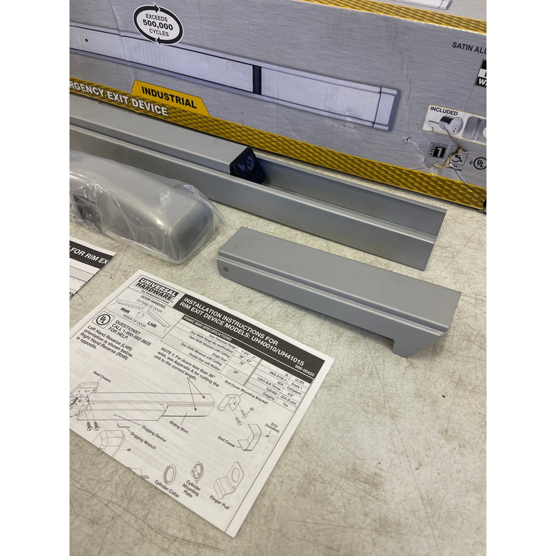 Universal Hardware Commercial Panic Exit Device w 6-Pin SC4 Cylinder & Pull Trim