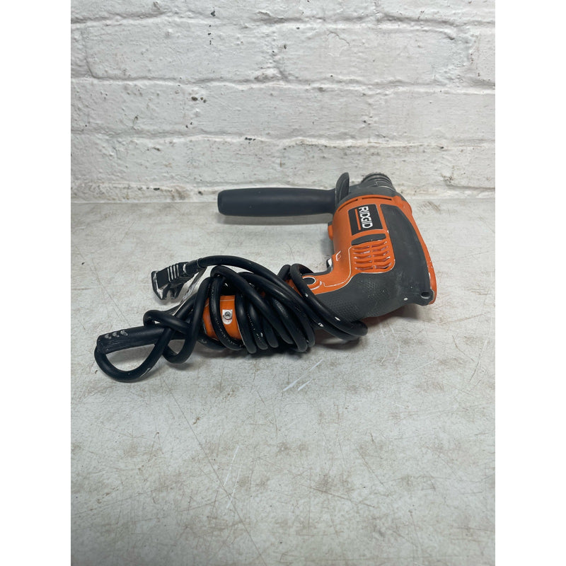 RIDGID 8 Amp Corded 1/2 in. Heavy-Duty Variable Speed Reversible Drill, Tool Bag
