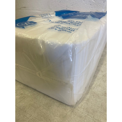 Starlit Disposable Sheets 50pcs 39"x79" SMS Material Water Resistant - White