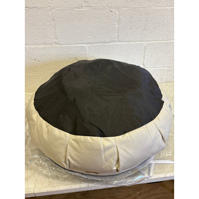 Koolaburra by Ugg Donut Dog Bed for Medium Size, 28" Round Non-Slip, Soft - Gray