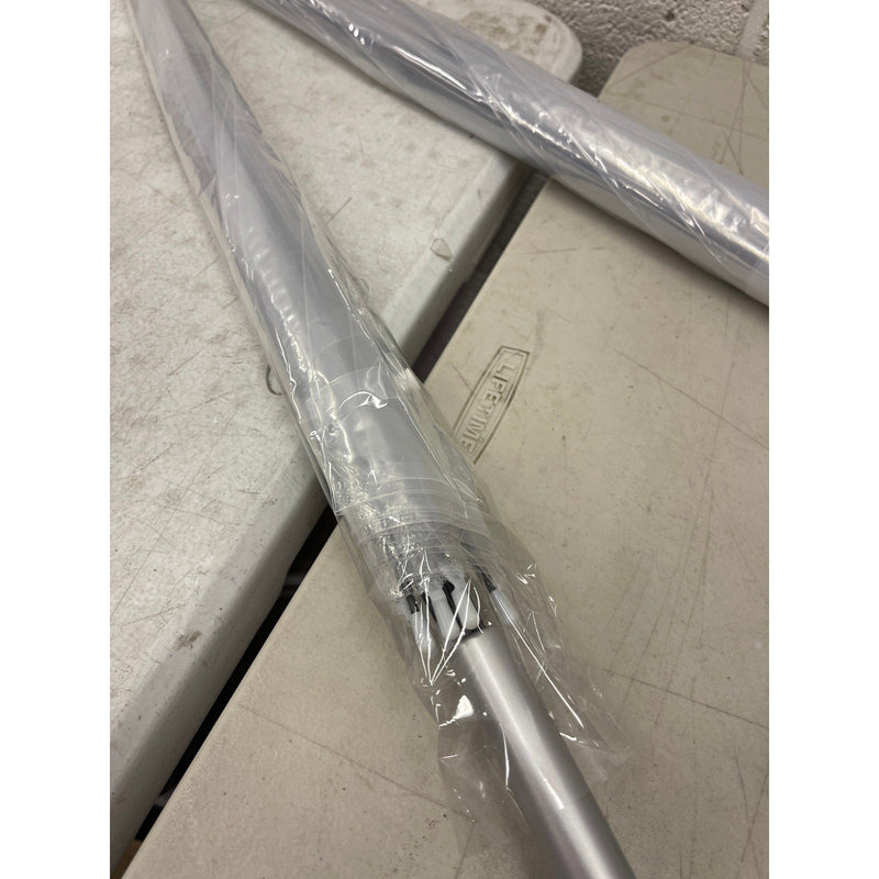 Pack of 2 - 46" Clear Bubble Umbrellas Auto Open Windproof with European J Hook