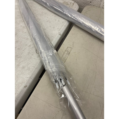 Pack of 2 - 46" Clear Bubble Umbrellas Auto Open Windproof with European J Hook